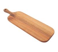 Planche à Découper Bois Poignée, Planche à Pain en Bois D'acacia | Plat de Service Rectangulaire, pour Sushi et Buffet, Légère, Surface Lisse, Facile à Nettoyer