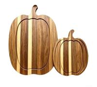 Planche à Découper Citrouille pour bois Naturel 2pcs Planche