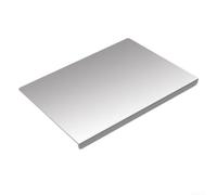 Planche à découper en acier inoxydable 30 x 40 cm avec bords surélevés - Planche à pétrir de cuisine robuste pour la cuisson du pain, couper la viande et les légumes - Passe au lave-vaisselle