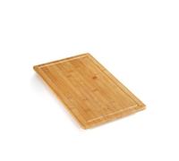 Planche à découper en bambou 49,5x28 cm - - Marron - Bois