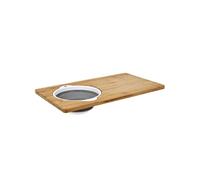AltoBuy Planche à Découper en Bambou avec Passoire Intégrée - Mona