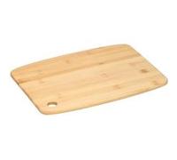 Planche à Découper en Bois de Bambou 30x23cm avec Trou d'Accrochage Alpina Beige Beige G