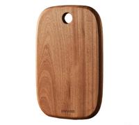 Planche à Découper en Bois de Santal Massif - pour bloc de Boucherie Lisse pour Fruits et Légumes - Design Élégant Cuisine 22x32cm(27x40x2.2cm)