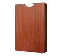 Planche à découper en bois épaisse, grande planche à découper en bois | Planche à découper multifonction pour camping, voyage, cuisine, préparation, hachage, bloc en bois