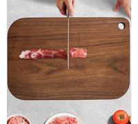 Planche à découper en bois massif - Bloc boucher naturel « Arbre » de cuisine | Planche à découper en érable, planche de préparation alimentaire écologique, utilisée pour sculpter les viandes