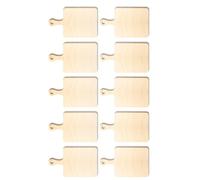 Planche à découper en bois miniature avec prise confortable, A | Plateau de service en bois élégant, parfait pour la cuisine et la décoration de la maison, la préparation des