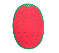 Planche à découper en forme de fruits pour la cuisine, tapis de pastèque | Plastique PP, 44 x 30 x 1 cm, double face, avec trou de suspension, passe au lave-vaisselle, rinçage, mignon, moulé