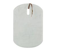 Planche à Découper en Marbre Puglia 45cm Blanc