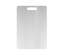 Planche à découper en titane pur | Planches à découper épaisses double face lavables au lave-vaisselle pour la préparation des aliments dans la cuisine et le camping
