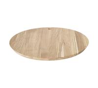 Planche à découper et de service BORDA 30 cm, rond, brun, bois, Blomus