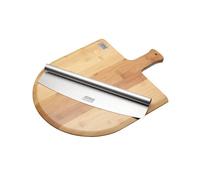 Planche à découper et servir à pizza avec couteau à bascule KitchenCraft SC