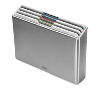 Planche à découper FOLIO STEEL 100072 34 x 24 cm, set de 4 pc, plastique, Joseph Joseph