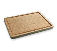 Eva Solo Planche à découper en bambou avec gouttière Green tool 39x28 cm