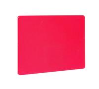 HENDI Planche à découper, HACCP, GN1/1, les deux côtés sont lisses et utilisables, minimise l'émoussement des couteaux, 530x325x(H)10mm, plastique LPDE, rouge
