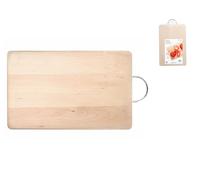 Planche à Découper Home en Bois Avec Manipuler Métal Et Dimensions CM 35x23x2,2
