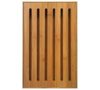 Planche à découper - KINGHOFF - KH-1217 - 37 x 23 cm - Marron - Avec ramasse-miettes