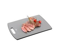 GEFU Planche à découper GE13990 Plastique gris 38 x 26 x 1 cm