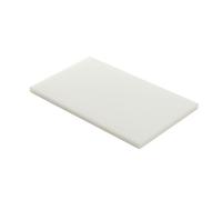 Planche à découper PEHD 500 Blanc 50x30x2 cm