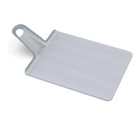 Planche à découper pliable bleue claire Chop2Pot Plus, multifonction, antidérapante.
