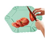 Planche à découper pliable en silicone | Tapis à découper magnétique pour cuisine, camping, barbecue de jardin, barbecue, pique-nique, fête à la piscine, plage