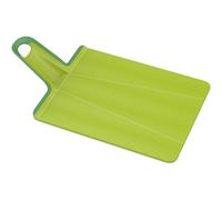 Planche à découper pliable verte Chop2Pot Plus, multifonction, antidérapante.