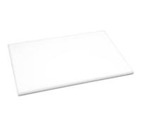 Planche à découper polyéthylène 45 x 33 cm blanche Hygiplas 1 G