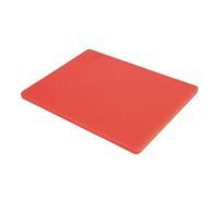 Planche à Découper Polyéthylène 450 x 300 mm Couleur Rouge - Hygiplas