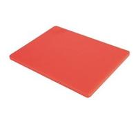 Planche à Découper Polyéthylène 450 x 300 mm Couleur Rouge Hygiplas 9 G