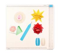 Planche à découper pour papier de 30,5 x 30,5 cm avec 2 lames de rechange pour pliage et couverture de livre, boîte cadeau et photo