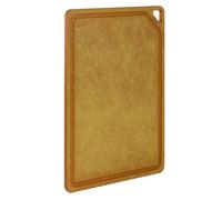 Planche à Découper Rectangulaire Grand Modèle En Fibre De Bois Avec Rigole 37 X 25.7 cm