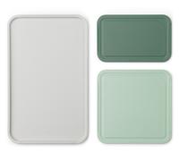 Planche à découper, set de 3 pc, vert, plastique, Brabantia
