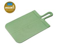 Planche à découper SNAP L, pliante, vert feuille, plastique, Koziol