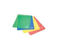 Kitchen Craft - Planches à Découper avec Code Couleur, Plastique non Toxique, Lot de 4 Planches, 38 -30 cm