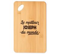 Planche à découper Super Joseph 2 - Plateau Apéro en Bambou Cadeau Original Cuisine Barbecue