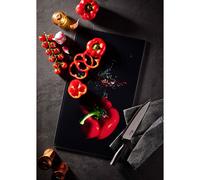 Planche à découper verre trempé Poivron 52 cm Pradel Excellence