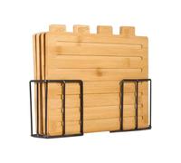 Planche à Découper Viande - Set de 4 Accessoires de Préparation de Repas | Set de Planches à Découper en Bois pour Aliments,pour Famille Maison Restaurant Café Appartement Cuisine