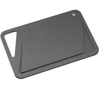WMF Planche à découper 45 x 30 cm - plastique - rainure pour jus - gris - passe au lave-vaisselle