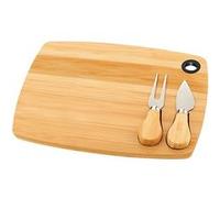 Cheffinger Planche à Fromage 3 pièces Marron clair