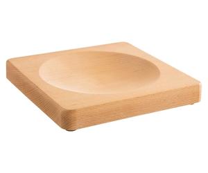 Planche à hacher, planche à herbes, planche en hêtre local, idéale pour hacher et couper les herbes à l'aide d'un couteau à hacher, robuste et durable, fabriquée en Bavière.