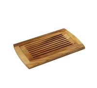 Planche à pain en bois hévéa clayette amovible 42 cm