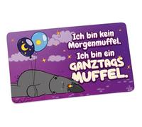Planche à petit-déjeuner Grummeleinhorn Muffel, planche à pain, planche à petit-déjeuner, planche à petit-déjeuner, dîner, mélamine, multicolore, 23,5 x 14,5 cm