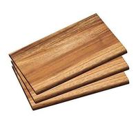Planche À Petit-Déjeuner - Kesper - 28403 - Acacia Brun - 3 Pièces - 23x15x1 Cm
