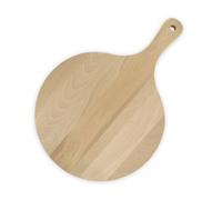 Fackelmann 31760 Planche à pizza, planche en bois, planche à découper, planche ronde, Bois, 30 cm, Marron 1
