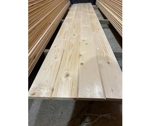 Planche à rainure et languette en épicéa/lambris/12.8cmx20mm x 200cm 1 pièce/profils de bois massif pour mur et plafond/rainure et ressort en bois profilé/profil de façade/planches profilées