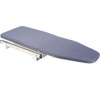 Planche à repasser extensible - Montage sur armoire - Pivotant à 180° - Pliable - Silencieux - Système d'extraction en douceur - Facile à nettoyer - Gris foncé