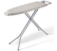 Planche à repasser VEVOR Planche à repasser à vapeur 2 pièces, Table à repasser à vapeur avec repose-fer, 4 couches Table à repasser pliante 1100 x 334 mm surface de repassage, 7 Réglable en hauteur 7