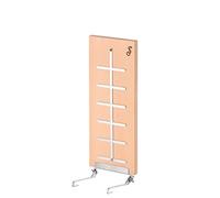 Planche à saumon flambé en bois de hêtre - Support sûr pour fumage - Plaque élégante avec support robuste en acier
