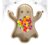 Planche apéro Halloween Plats De Service En Bois Fantôme Amusants