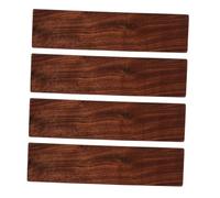 Planche Bois Massif Noyer 4 Pièces pour Travail du Bois Artisanat | Bois Brut à Grain , Surface Lisse, Résiste au Gauchissement, Facile à Nettoyer et Entretenir