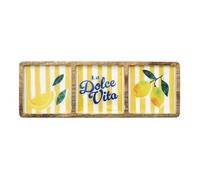 Planche Compartiments - Home Deco Factory - Dolce Vita - Manguier - Jaune